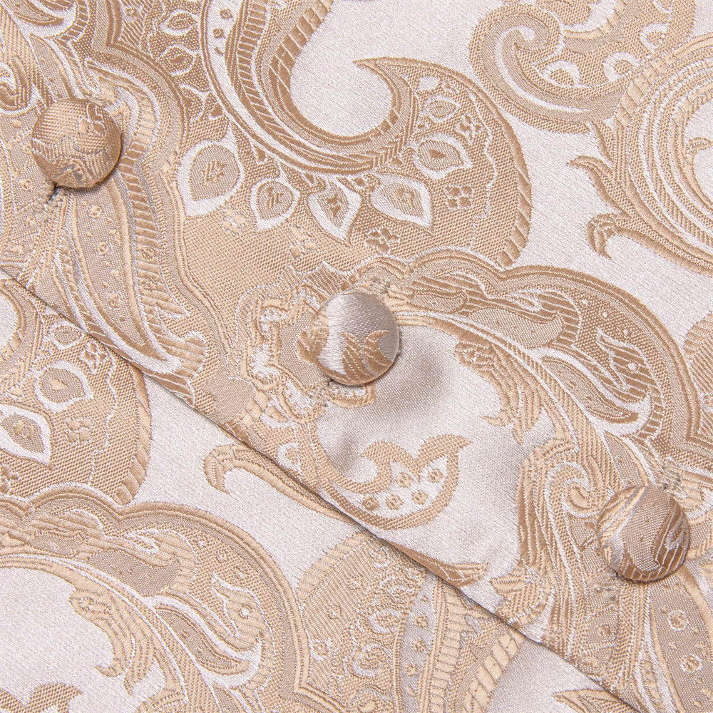 GentCrest Silver Paisley Vest Set - Image 7