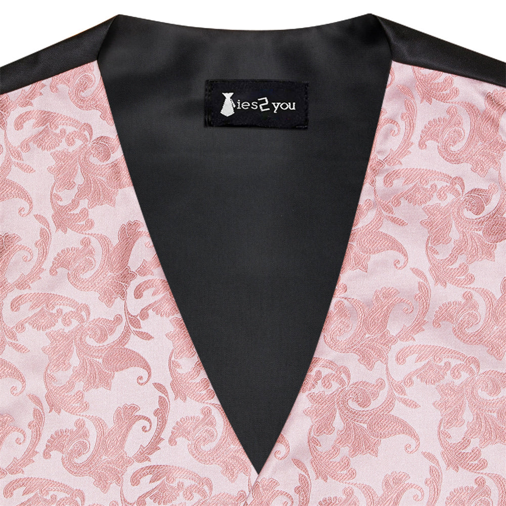 GentCrest Pink Paisley Vest Set - Image 5