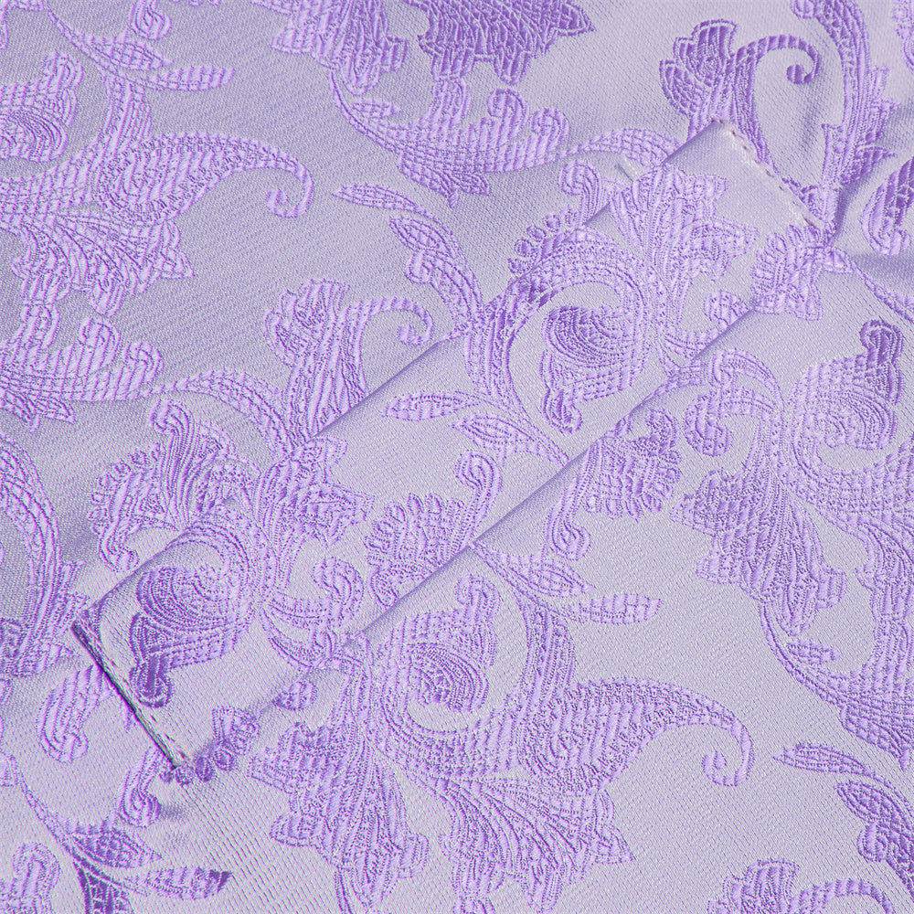 GentCrest Purple Paisley Vest Set - Image 8