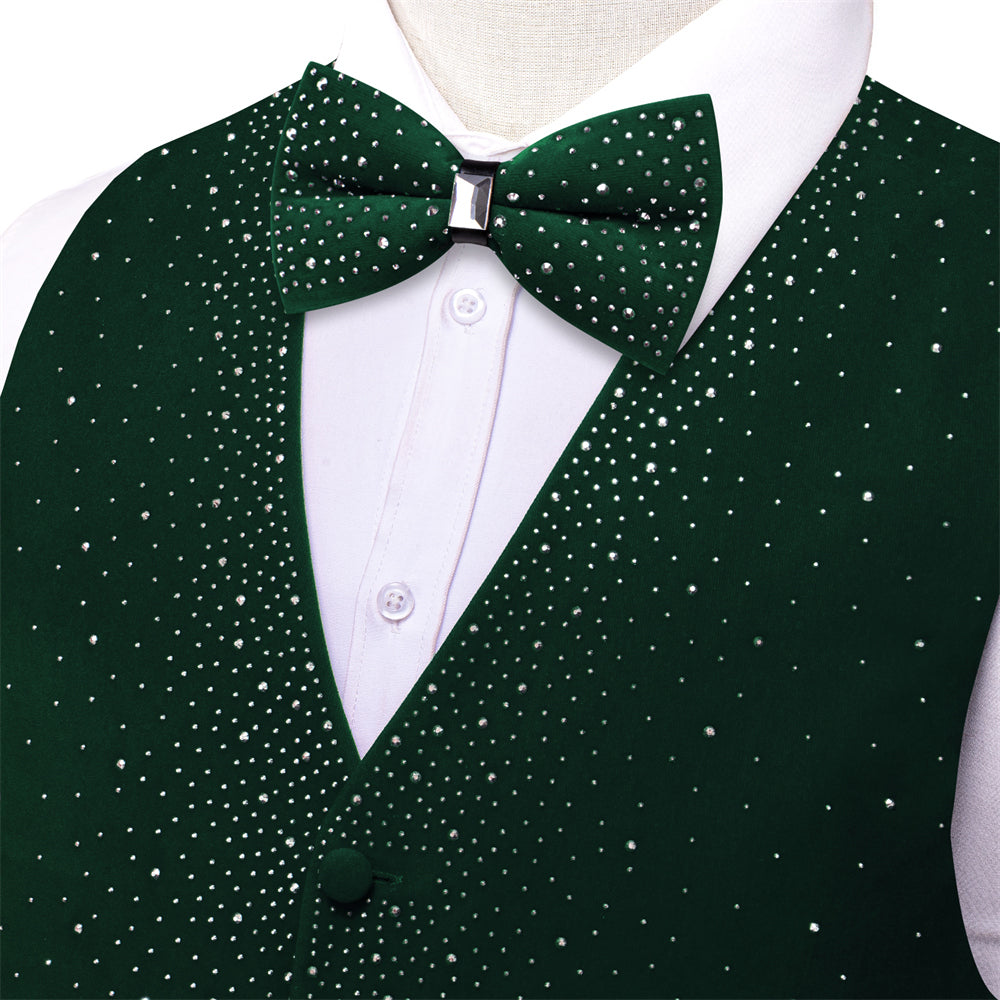 GentCrest Green Solid Vest Set - Image 2
