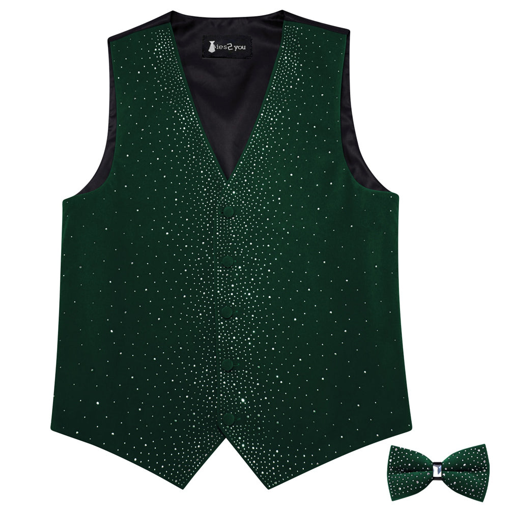 GentCrest Green Solid Vest Set - Image 3