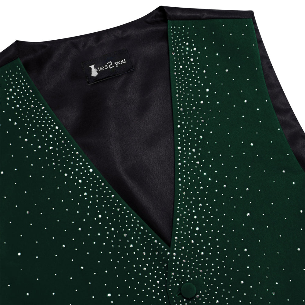 GentCrest Green Solid Vest Set - Image 4