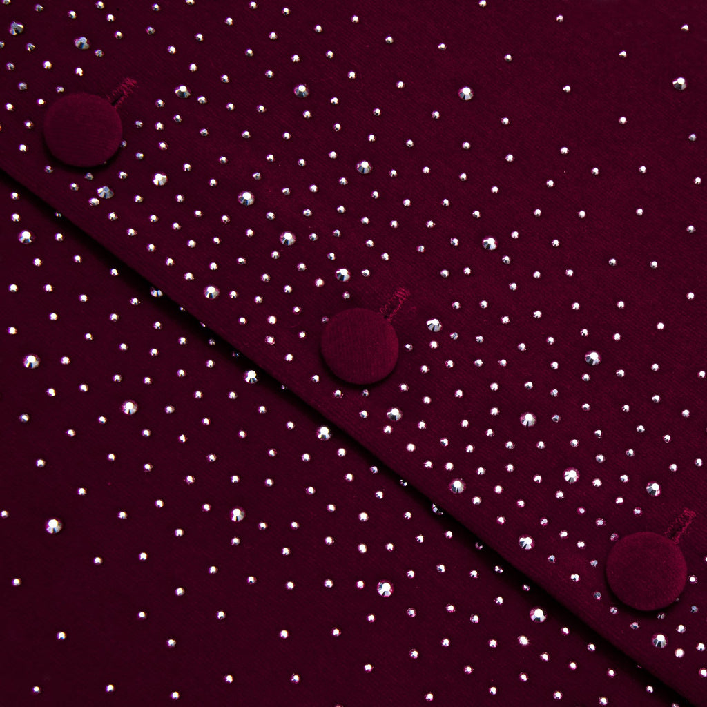 GentCrest Burgundy Solid Vest Set - Image 7