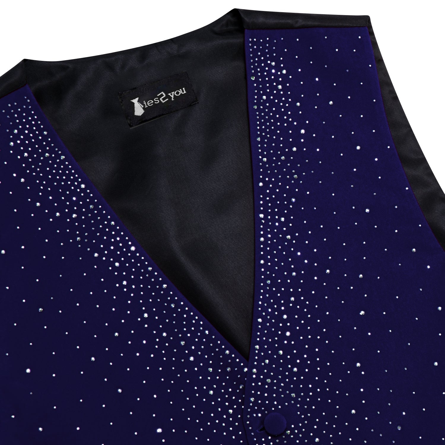 GentCrest Blue Solid Vest Set - Image 6