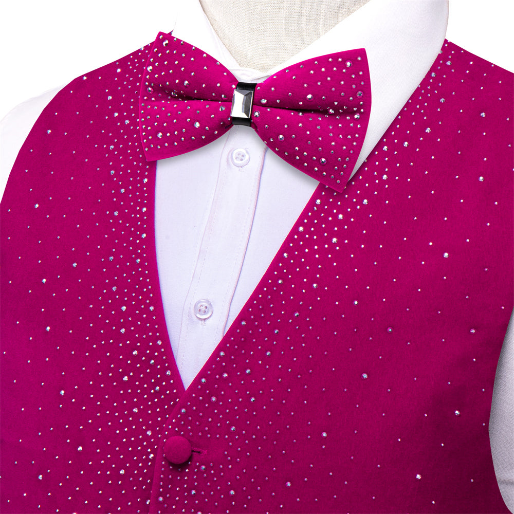 GentCrest Red Solid Vest Set - Image 3