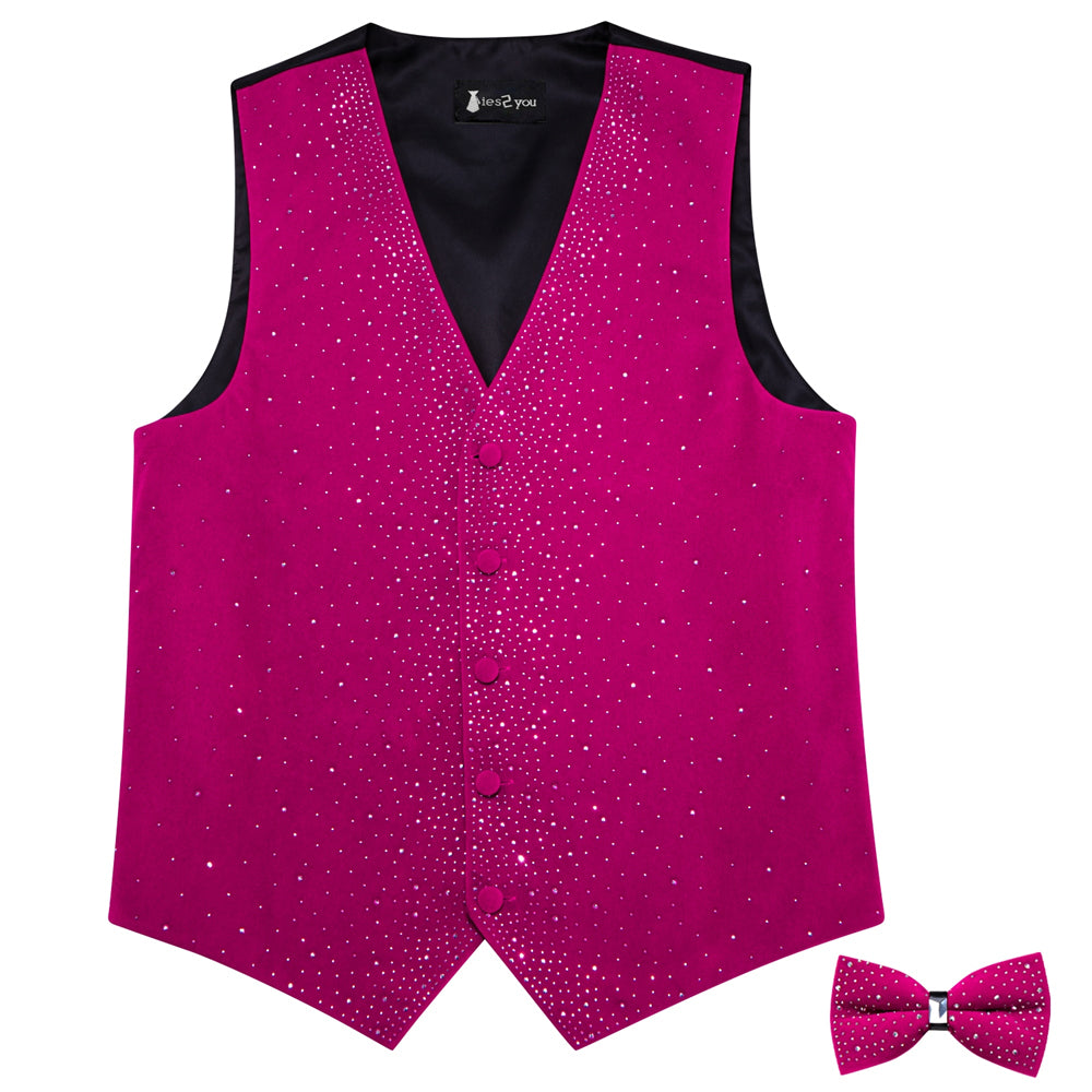 GentCrest Red Solid Vest Set - Image 4