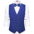 GentCrest Blue Solid Vest Set - Image 1
