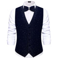 GentCrest Blue Rhinestone Vest Set - Image 1