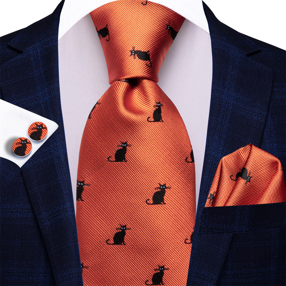 GentCrest Black Classic Tie Sets - Image 1