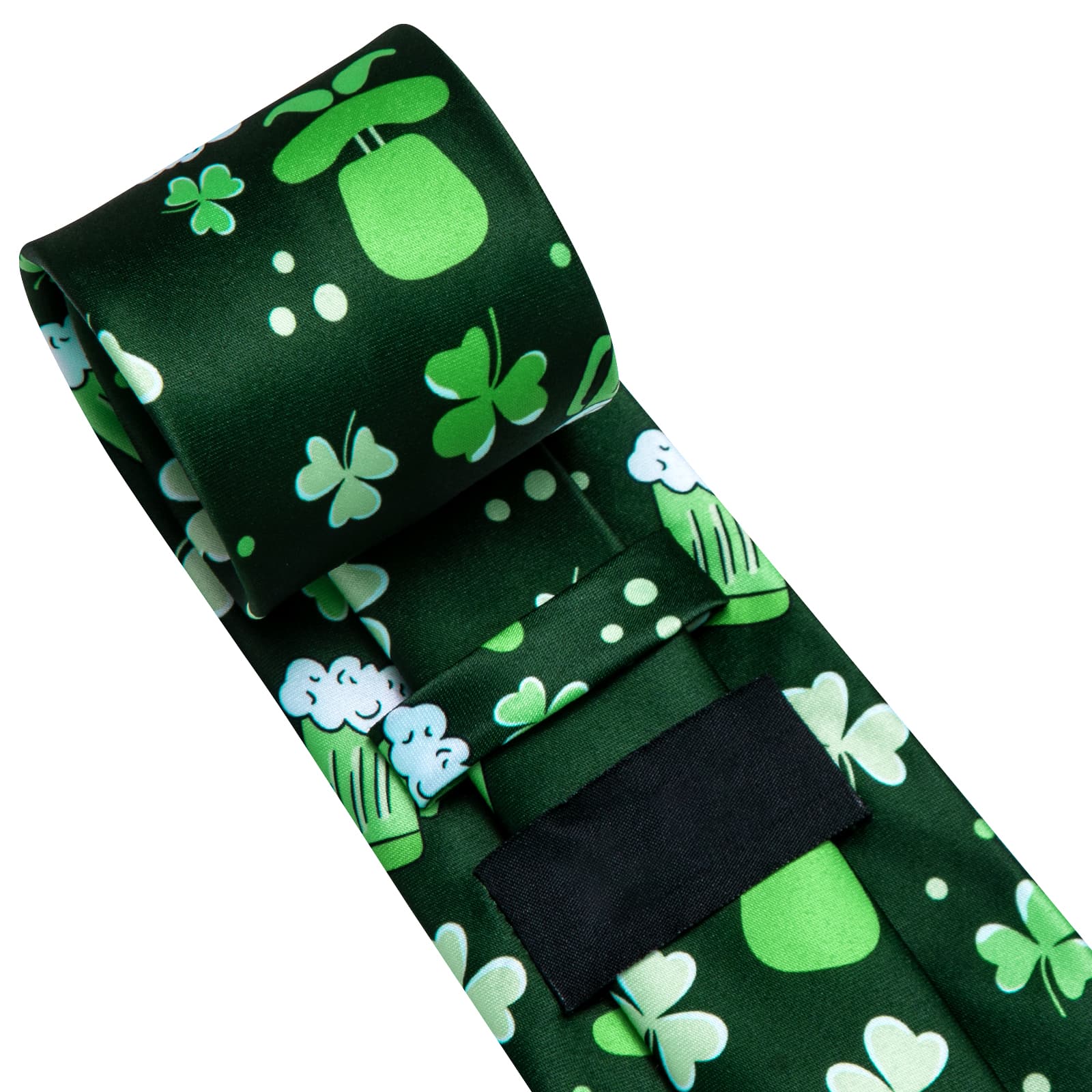 GentCrest Green Novelty Tie Hanky Cufflinks Set - Image 5