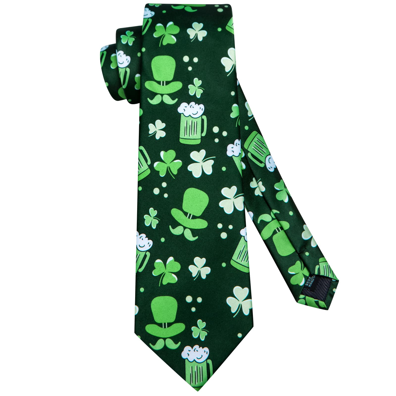 GentCrest Green Novelty Tie Hanky Cufflinks Set - Image 4
