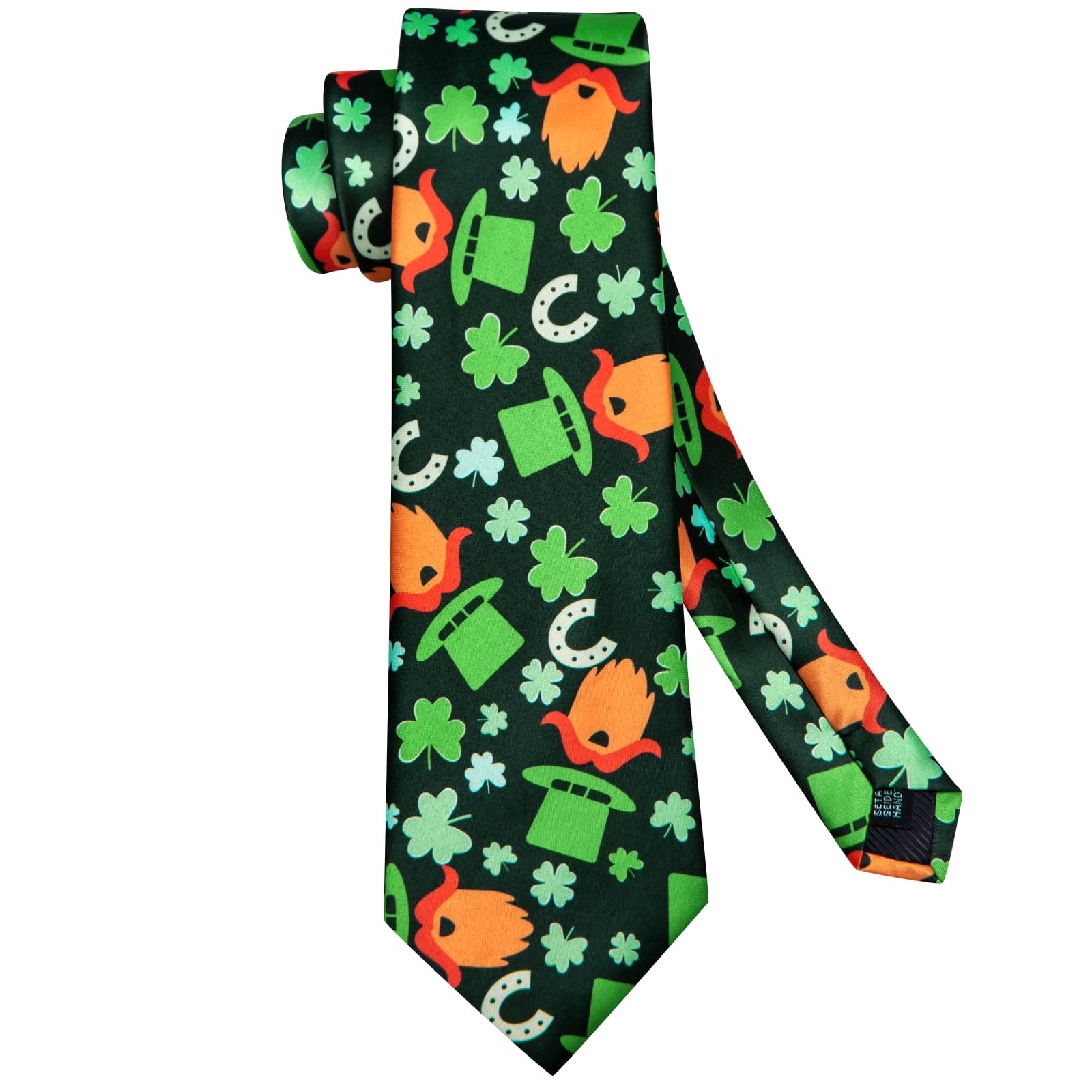 GentCrest Green Novelty Tie Hanky Cufflinks Set - Image 4