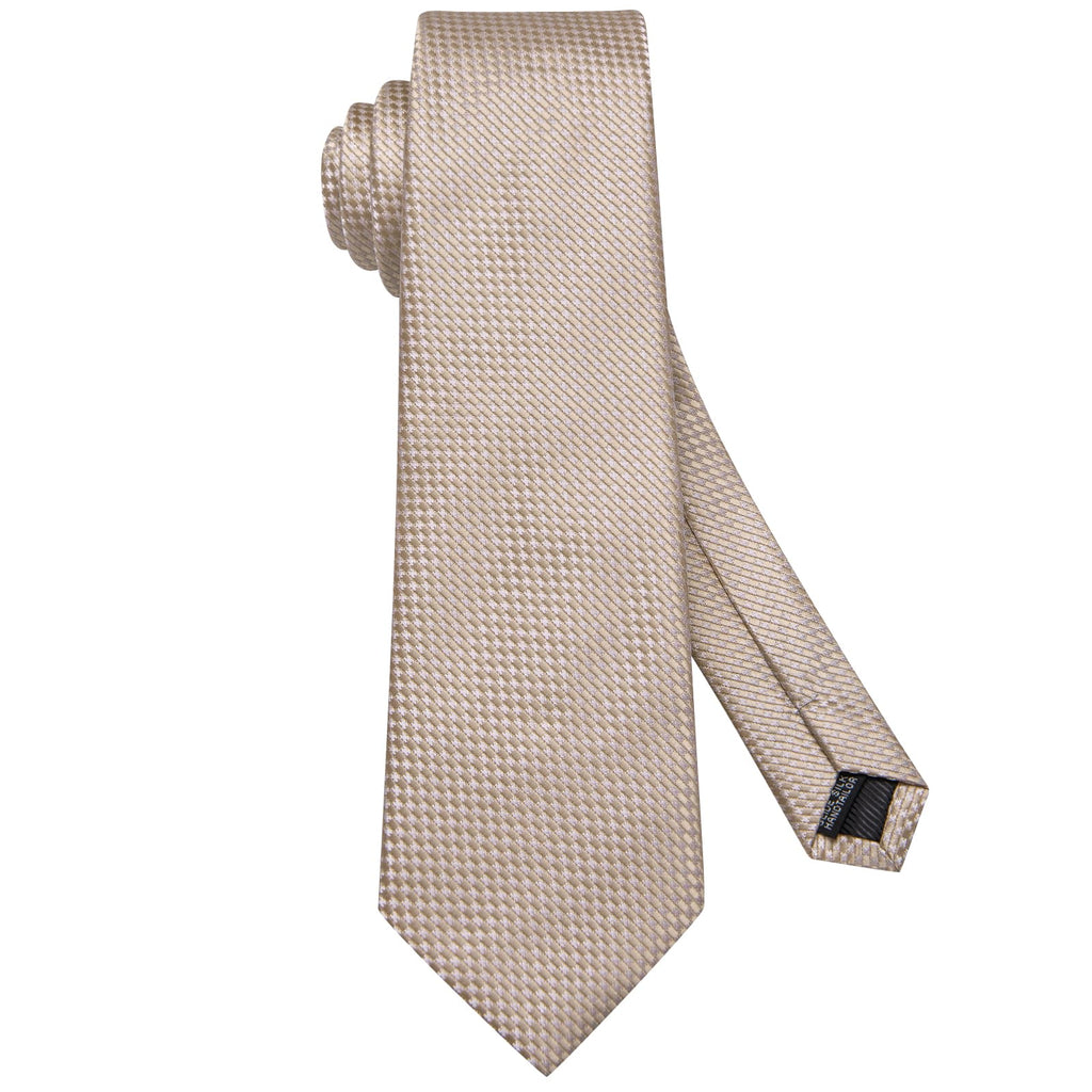 GentCrest Red Plaid Tie Hanky Cufflinks Set - Image 4
