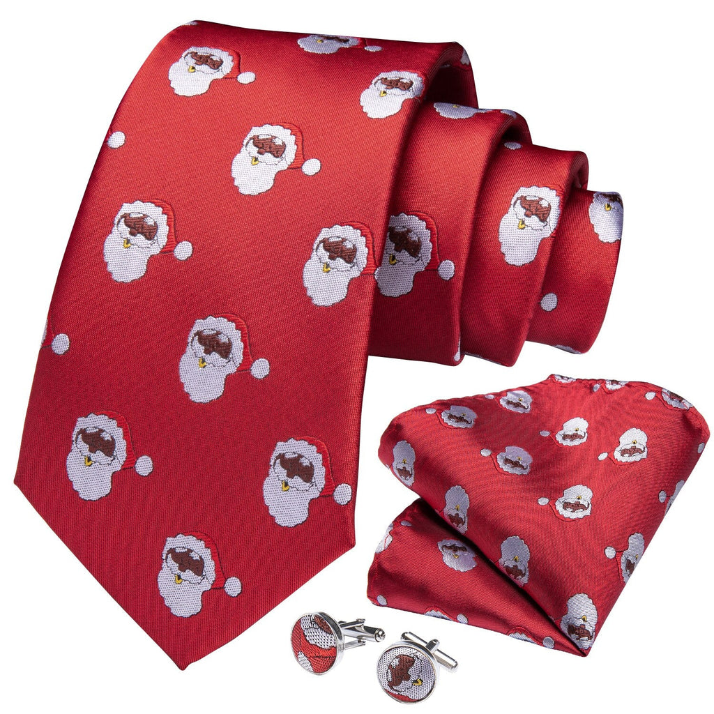 Santa Claus Silk Tie Set - GentCrest - View 2