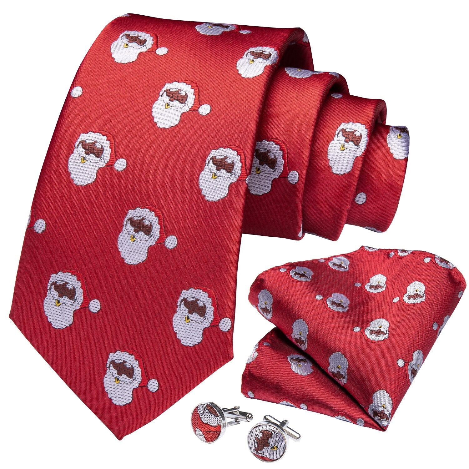 Santa Claus Silk Tie Set - GentCrest - View 2