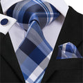 Open Waters Silk Tie Set - GentCrest
