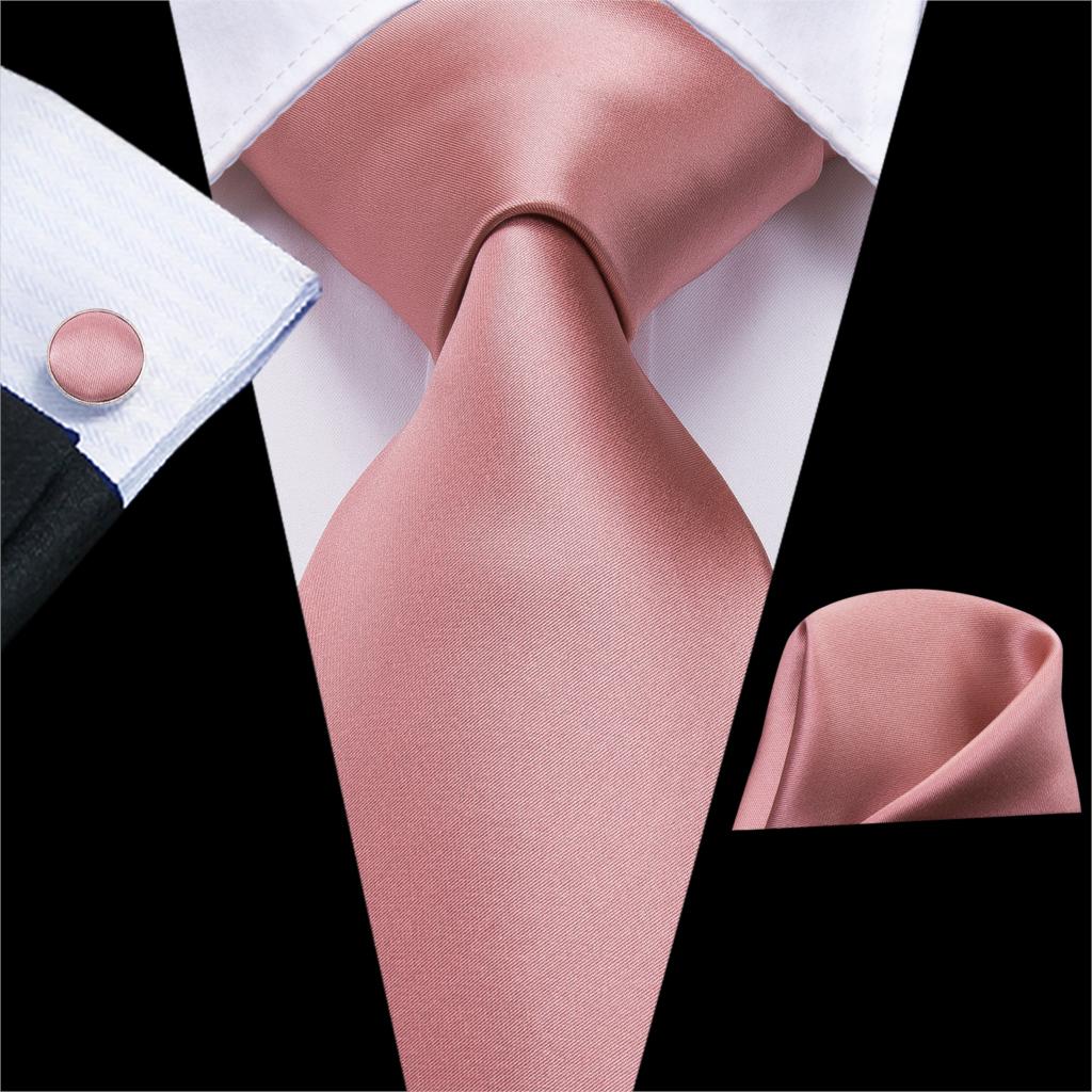 Rose Oil Premium Silk Tie Set - GentCrest