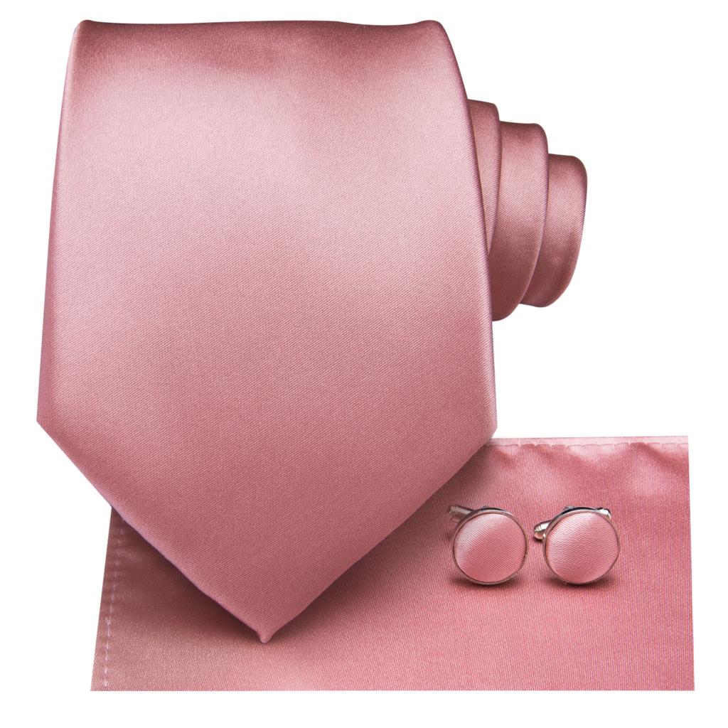 Rose Oil Premium Silk Tie Set - GentCrest - View 2