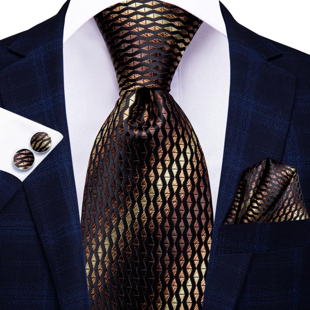 Rover Tracks Silk Tie Set - GentCrest