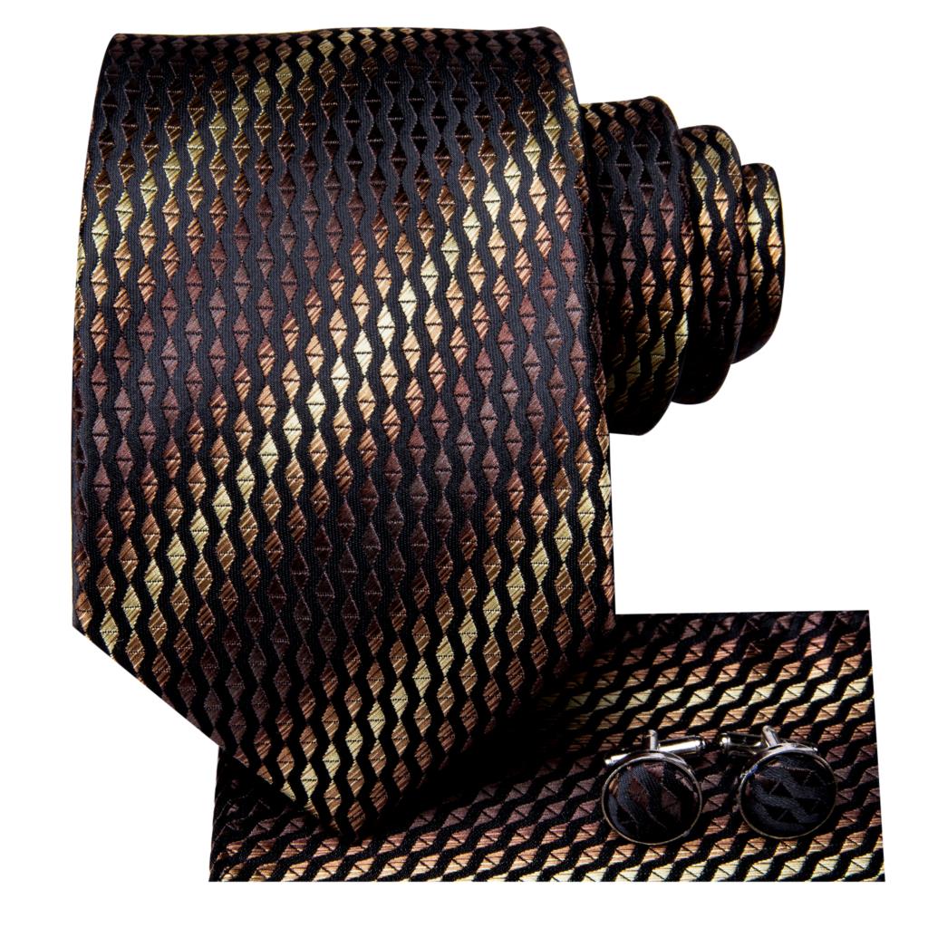 Rover Tracks Silk Tie Set - GentCrest - View 2