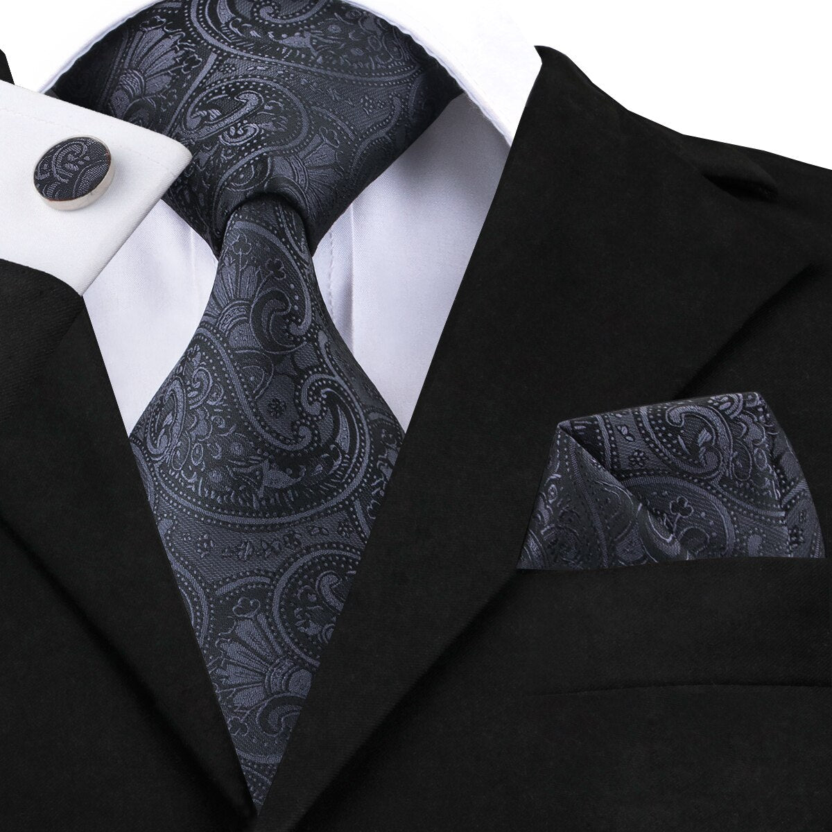 Moon of Mars Silk Tie Set - GentCrest