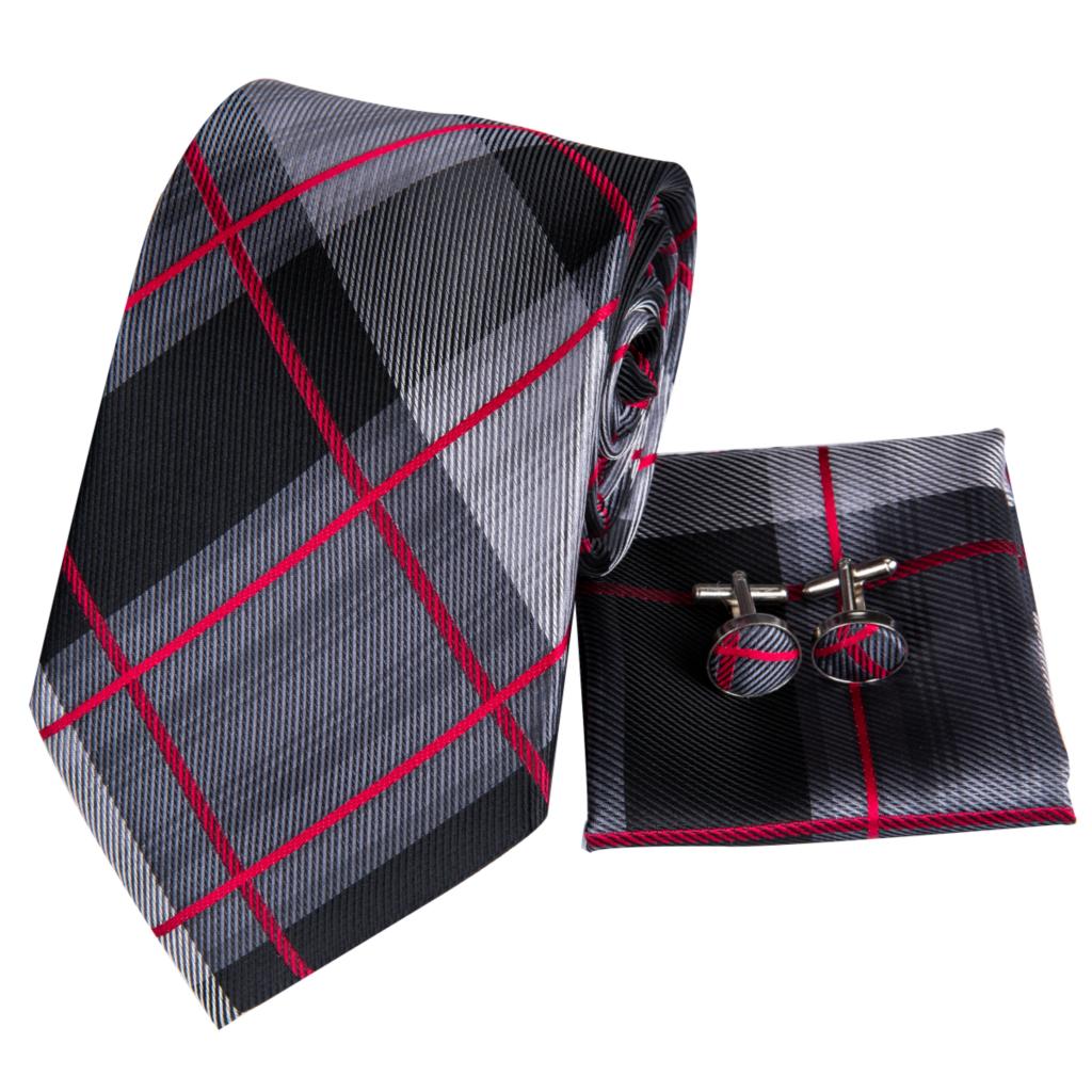 Hooded Crow Silk Tie Set - GentCrest - View 5