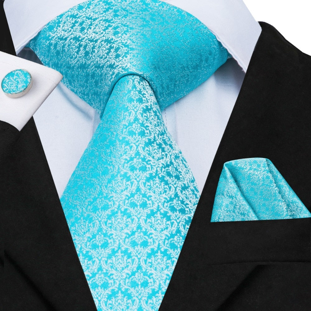 Grace Bay Silk Tie Set - GentCrest