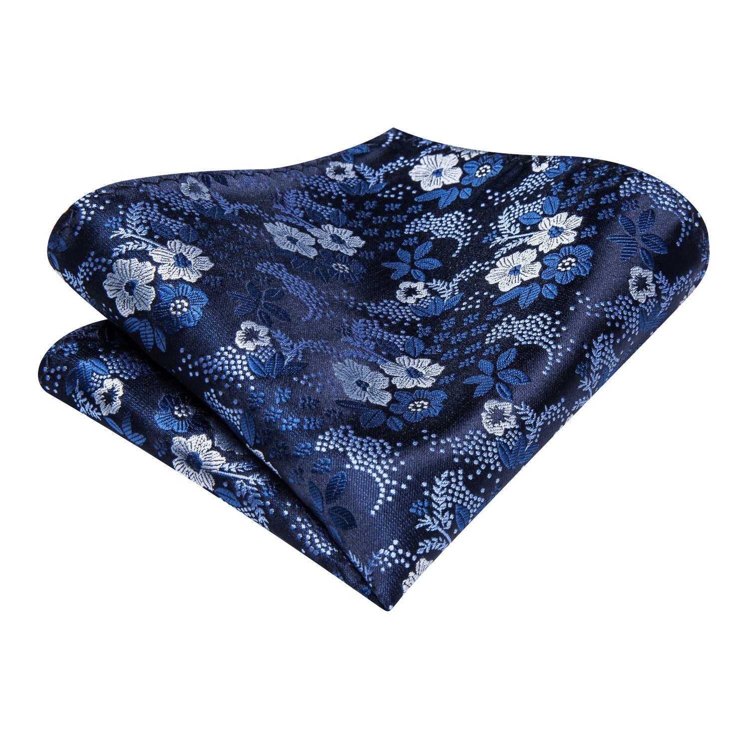 GentCrest Blue Floral Ascot - Image 6