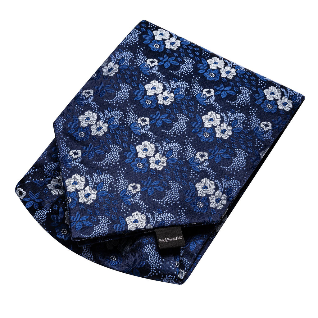 GentCrest Blue Floral Ascot - Image 5