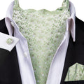 GentCrest Green Floral Ascot - Image 1