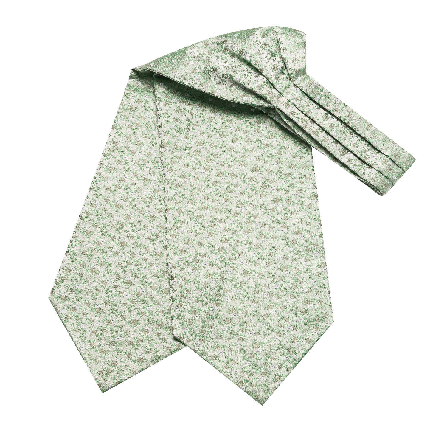 GentCrest Green Floral Ascot - Image 5