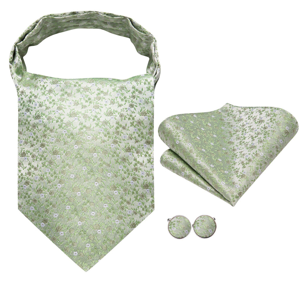 GentCrest Green Floral Ascot - Image 2