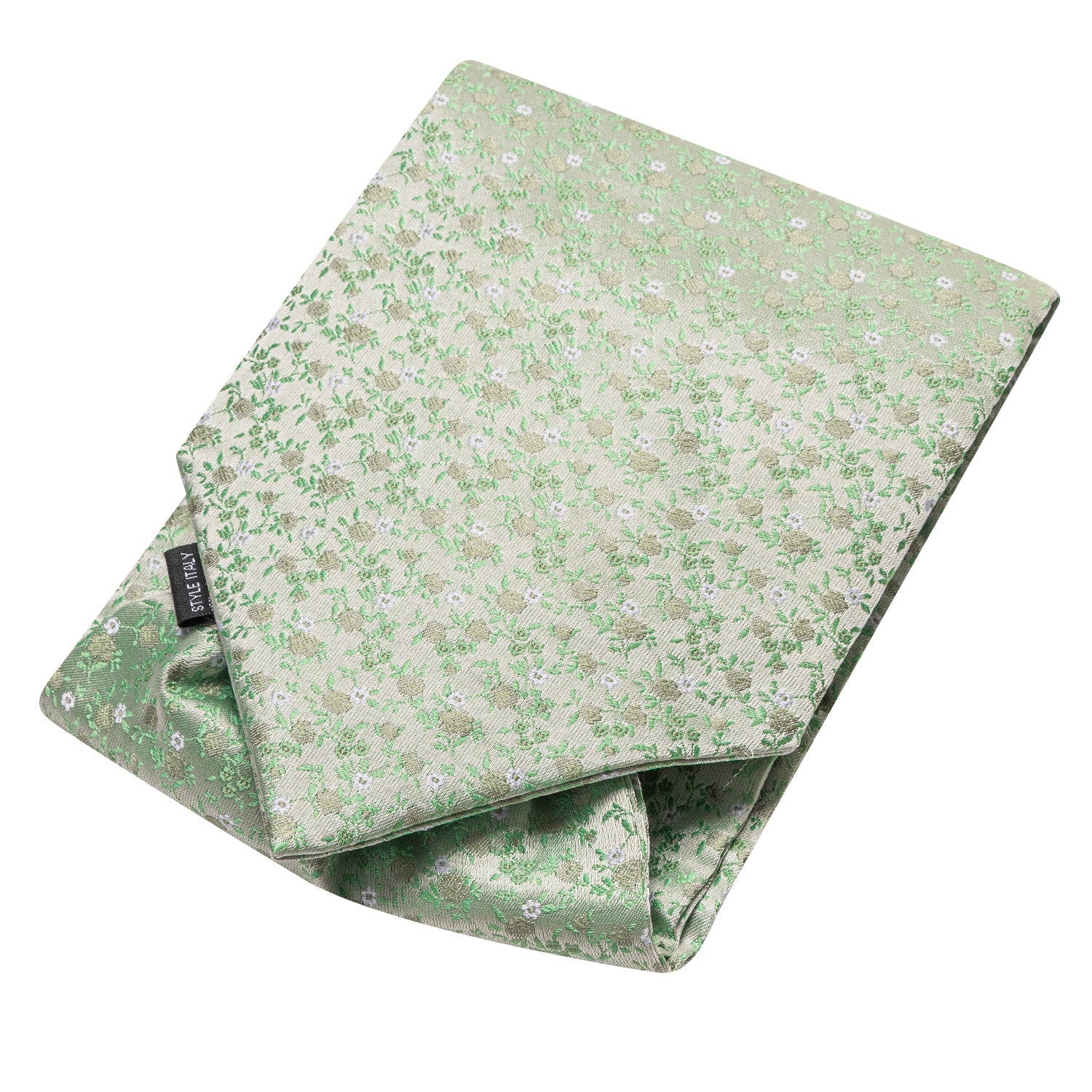 GentCrest Green Floral Ascot - Image 4