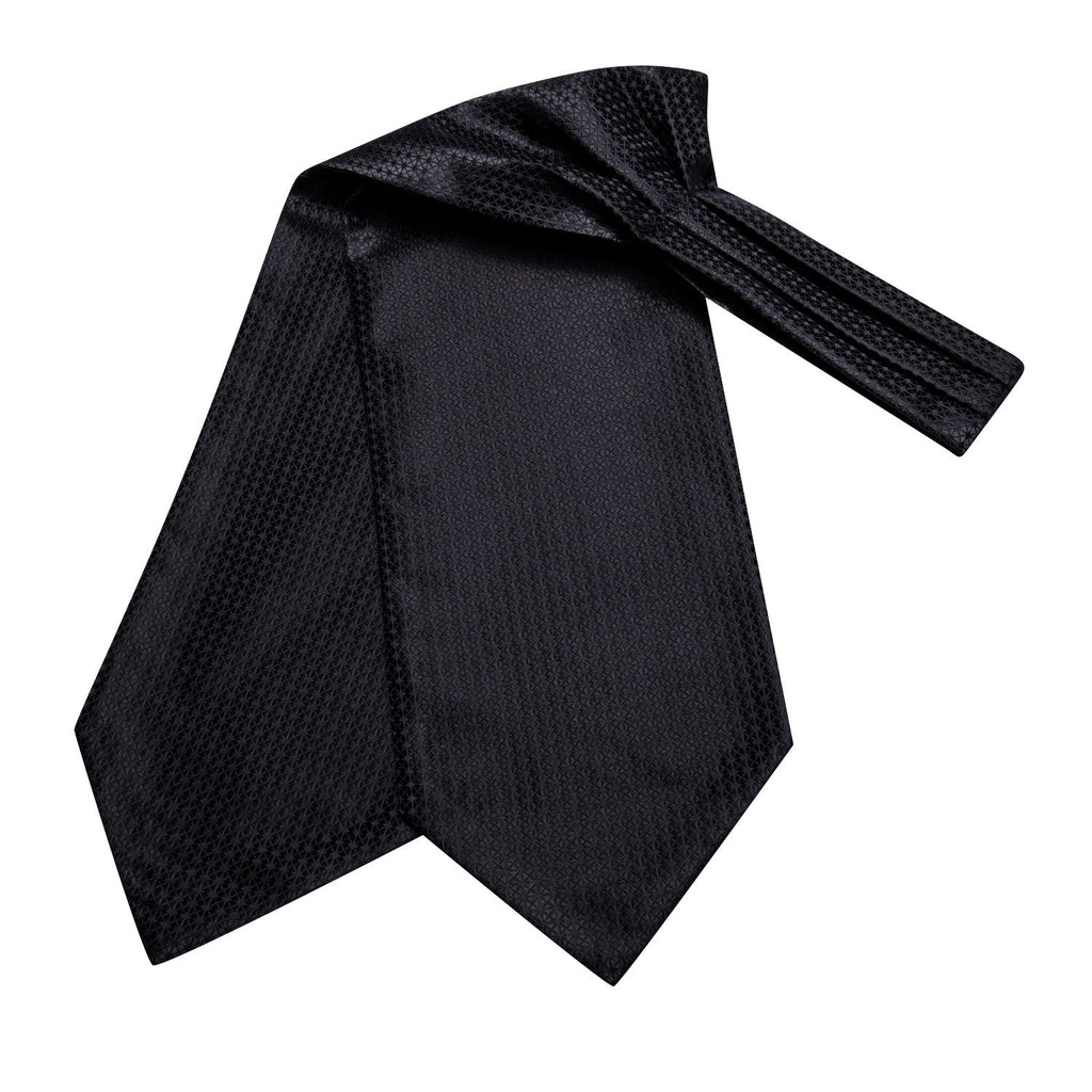GentCrest Black Textured Ascot - Image 5