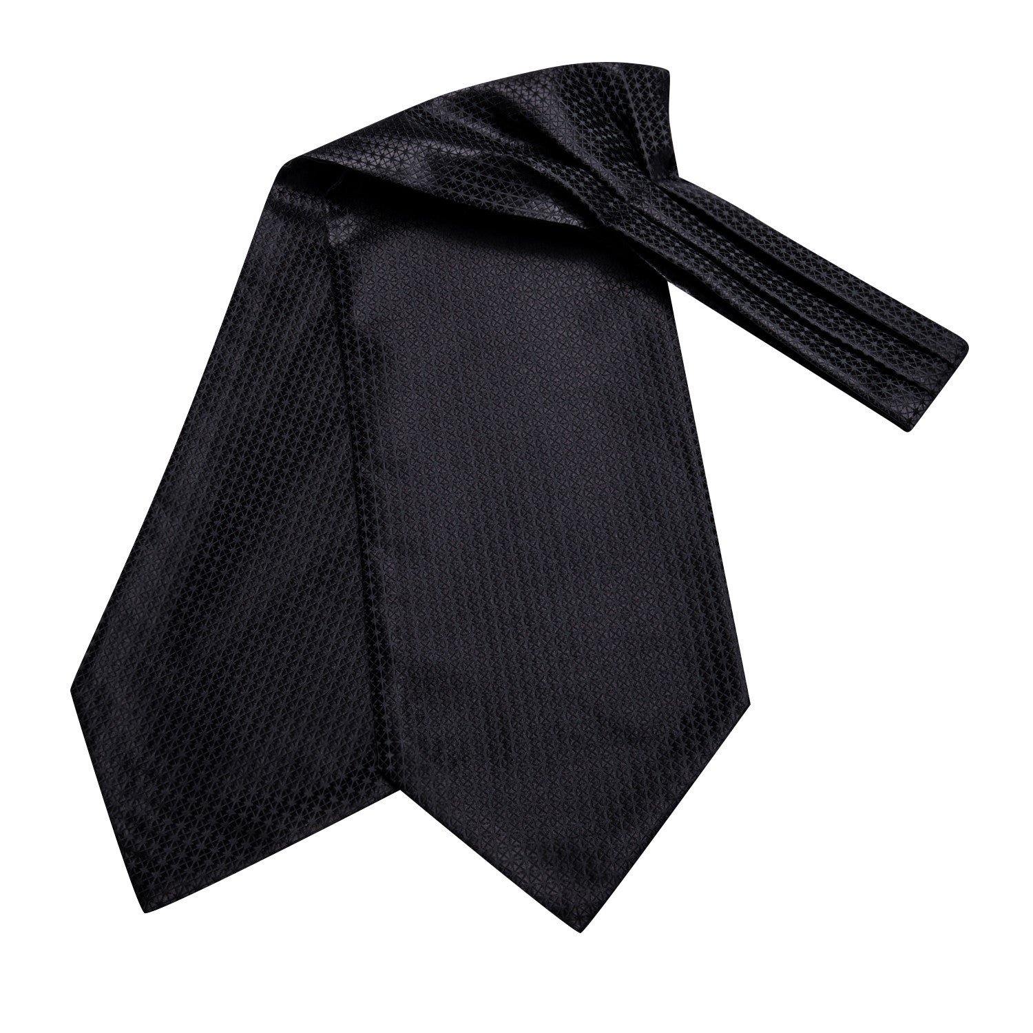 GentCrest Black Textured Ascot - Image 5