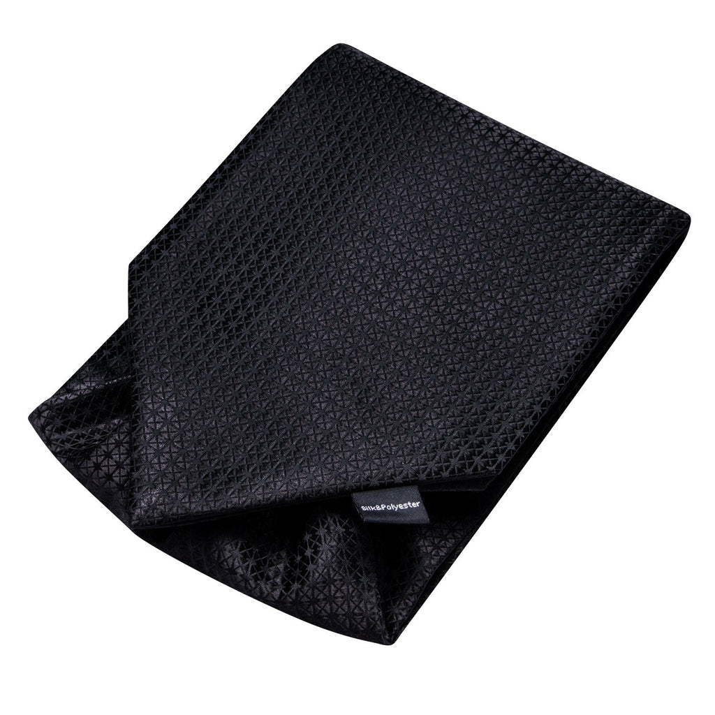 GentCrest Black Textured Ascot - Image 4