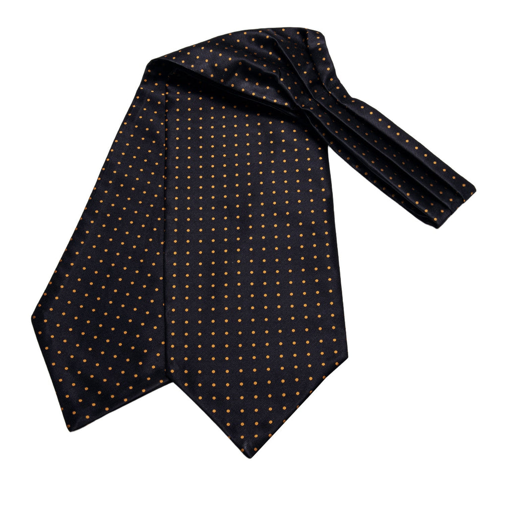 GentCrest Black Polka Dot Ascot - Image 5