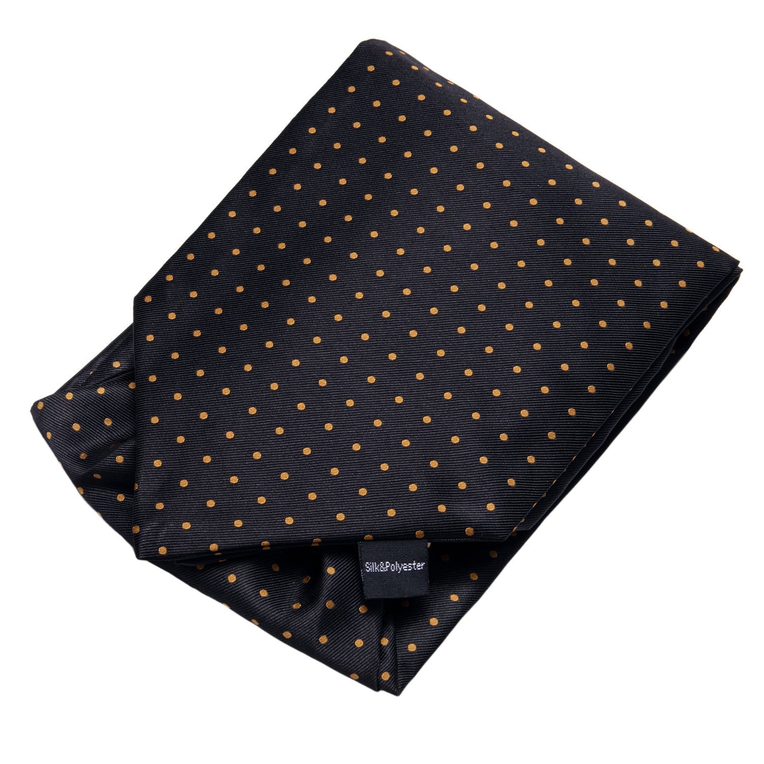 GentCrest Black Polka Dot Ascot - Image 4