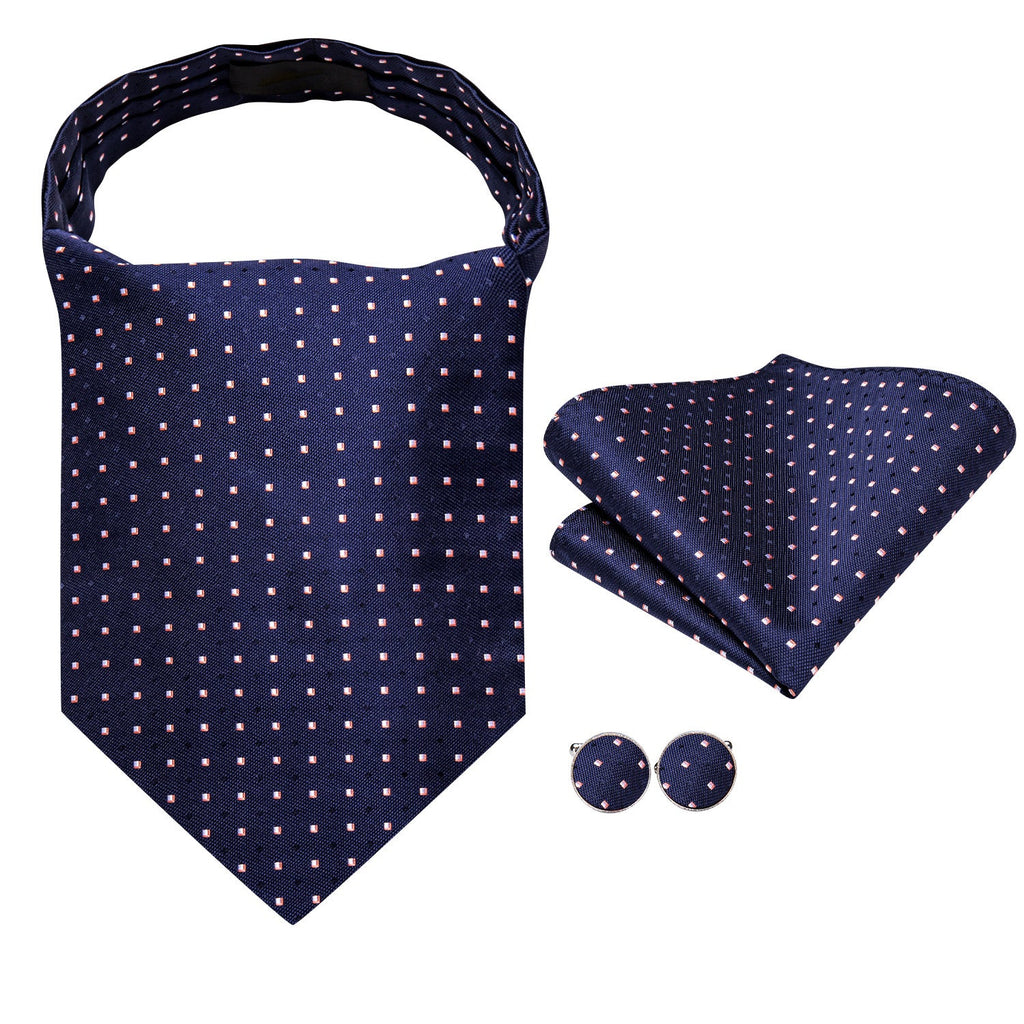 GentCrest Blue Geometric Ascot - Image 5