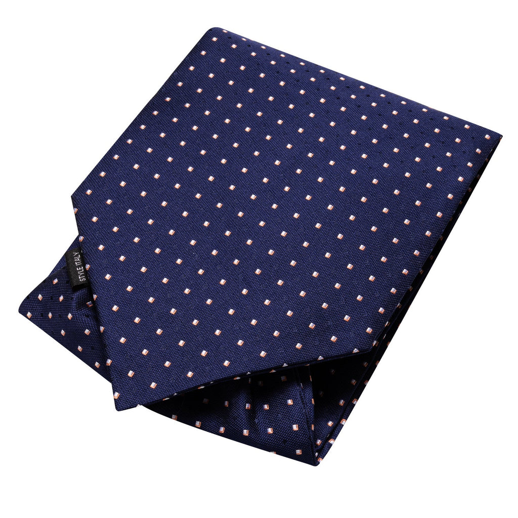 GentCrest Blue Geometric Ascot - Image 3