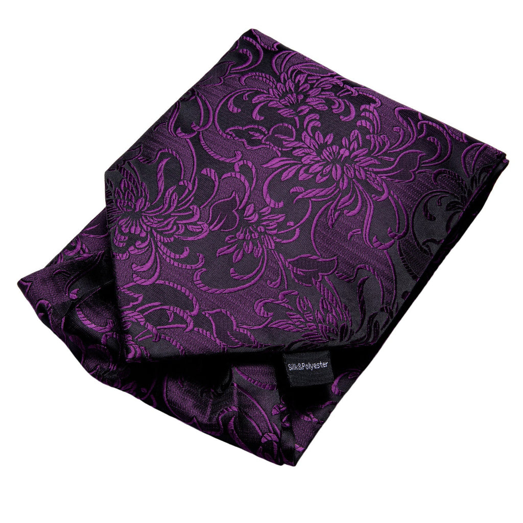 GentCrest Purple Paisley Ascot - Image 4