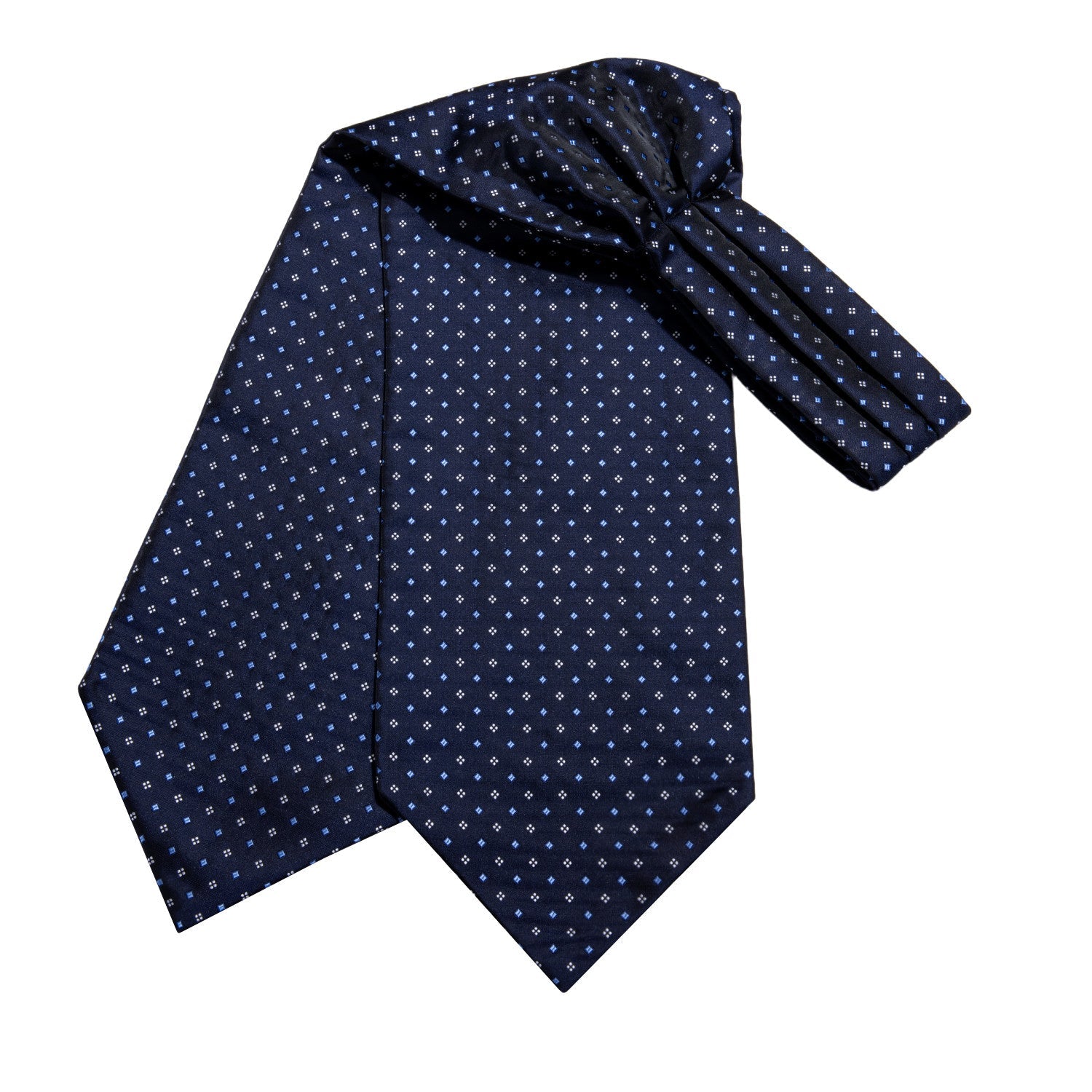 GentCrest Blue Geometric Ascot - Image 4