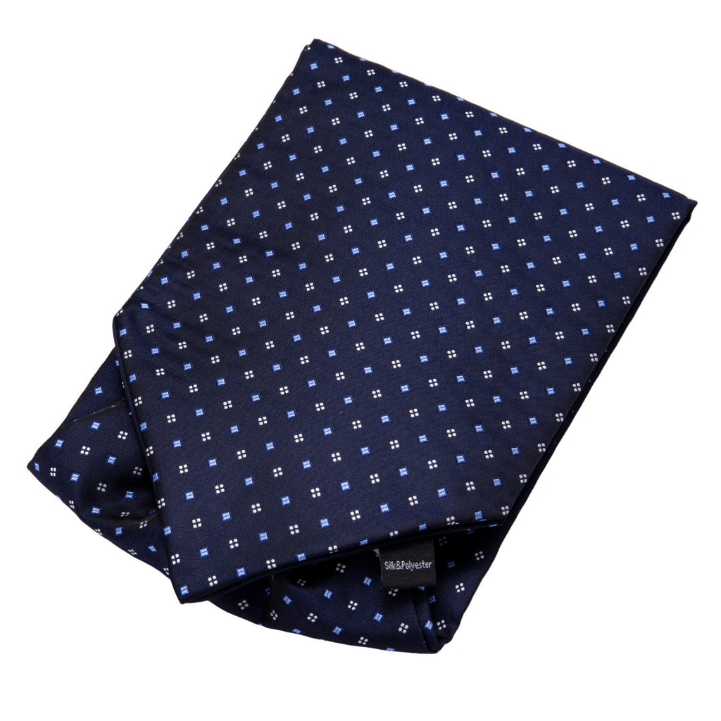 GentCrest Blue Geometric Ascot - Image 5