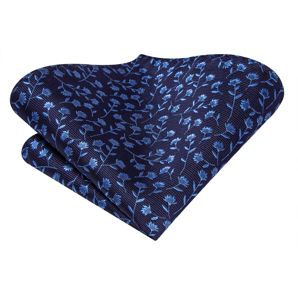 GentCrest Blue Floral Ascot - Image 6