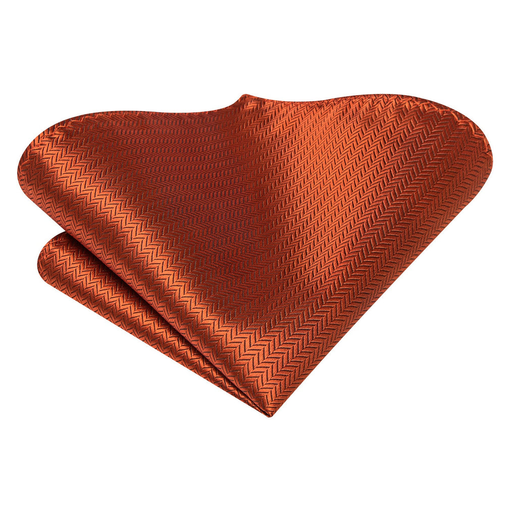 GentCrest Orange Solid Ascot - Image 6