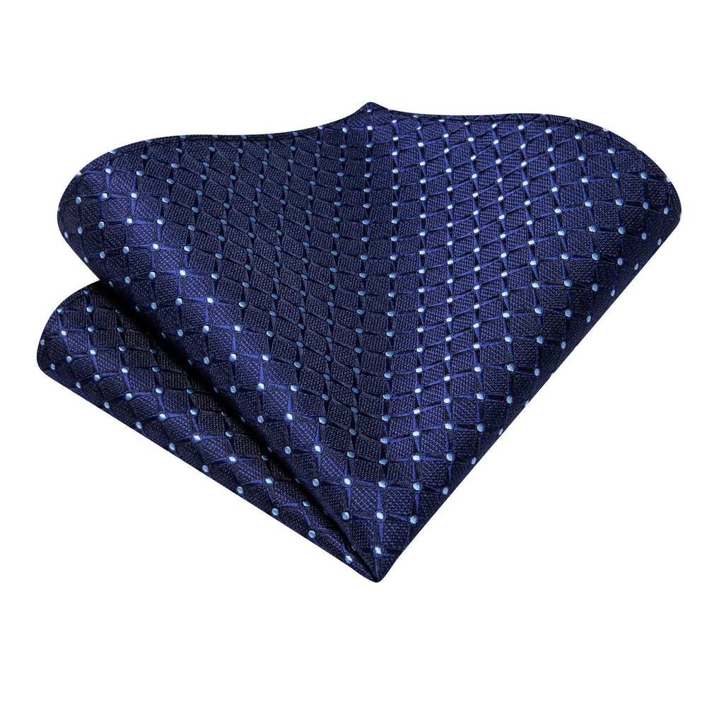 GentCrest Blue Plaid Ascot - Image 6