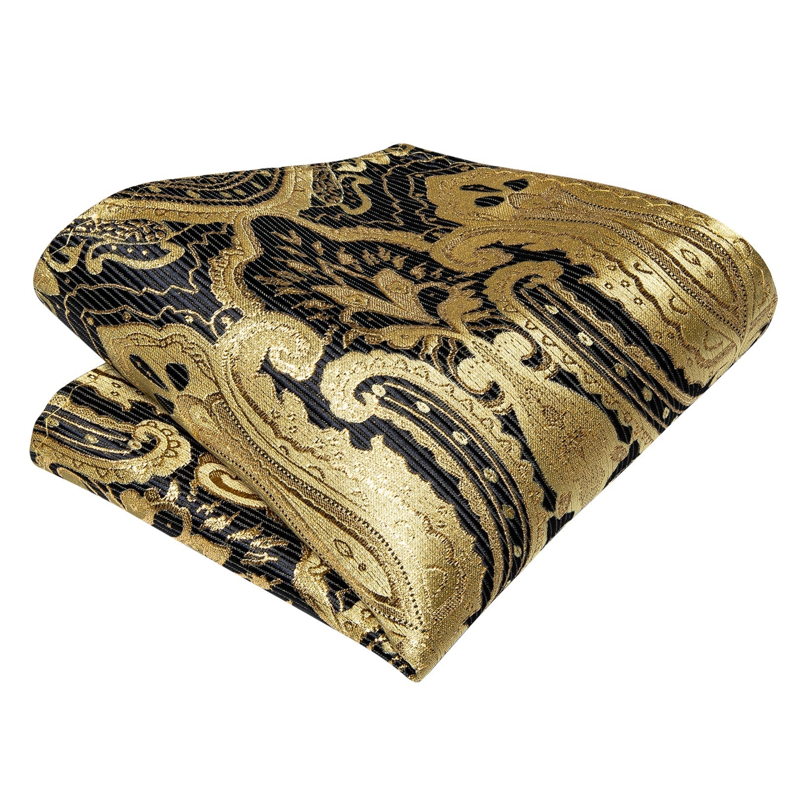 GentCrest Black Paisley Bowtie Set - Image 4