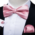 GentCrest Pink Plaid Bowtie Set - Image 1