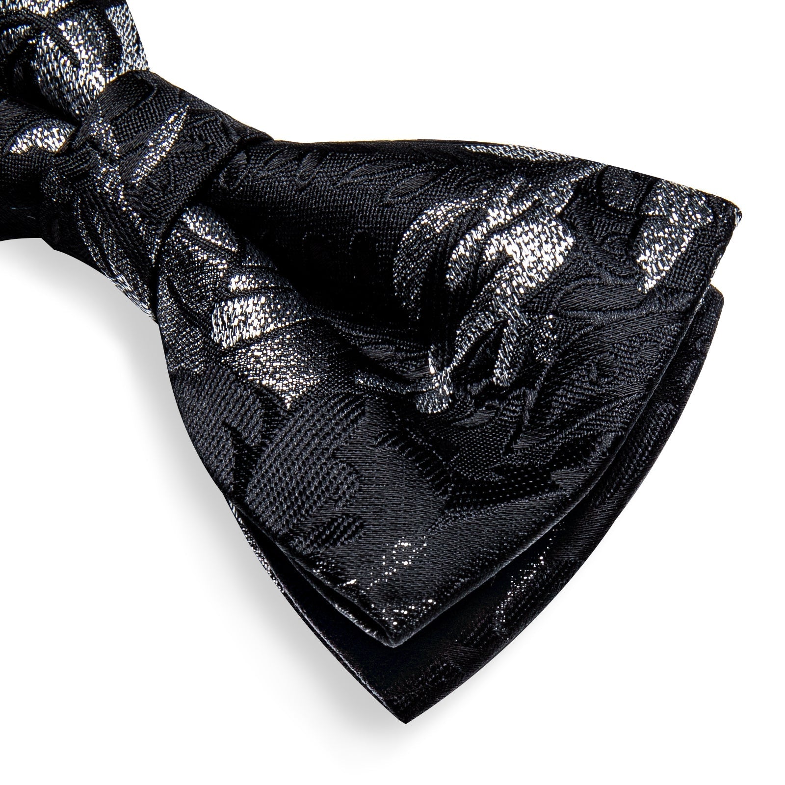 GentCrest Black Floral Bowtie Set - Image 7