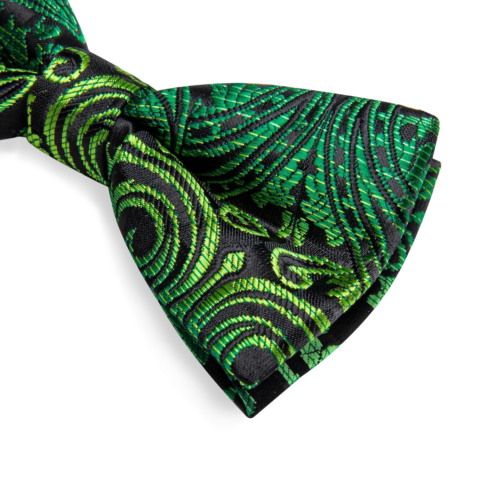 GentCrest Black Paisley Bowtie Set - Image 9